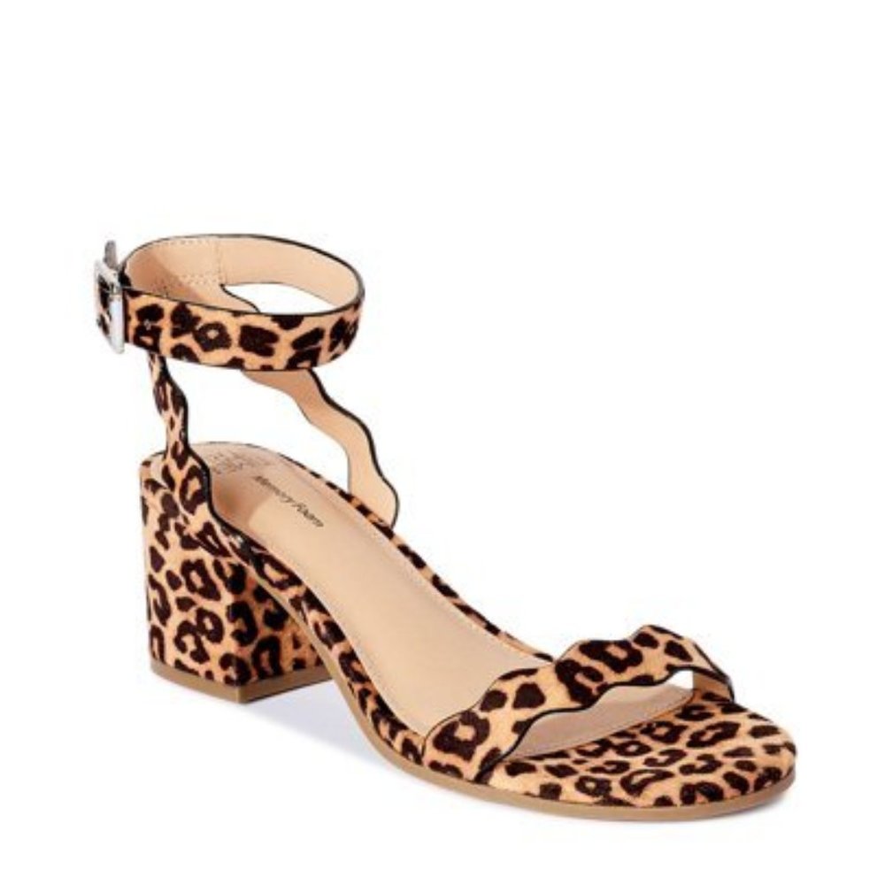 Ladies Leopard Heels Size 7